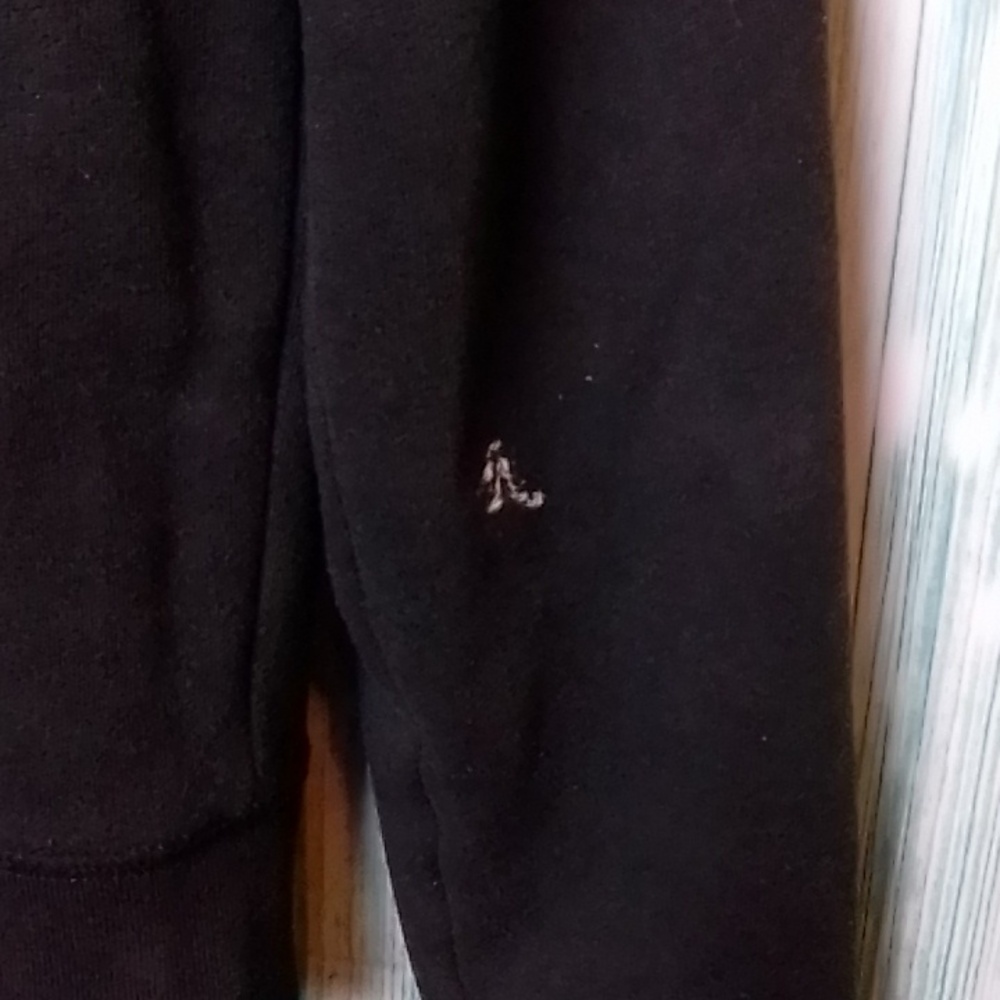 Pink hoodie black full zip small - Picture 4 of 9